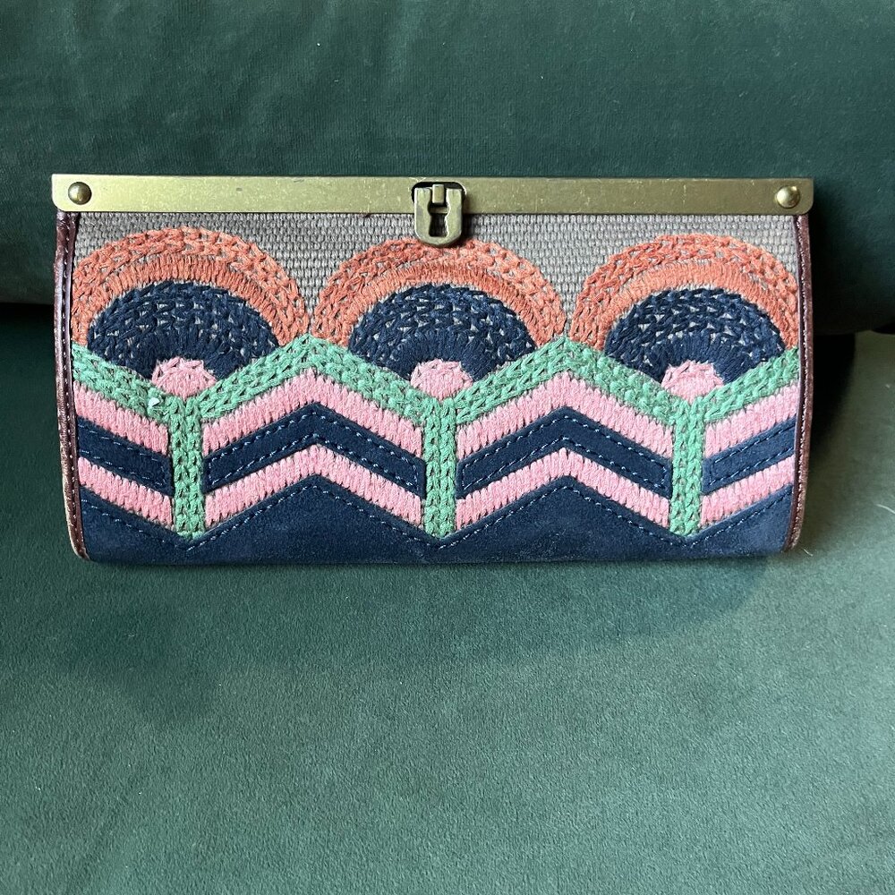 Fossil Vintage Suede Wallet